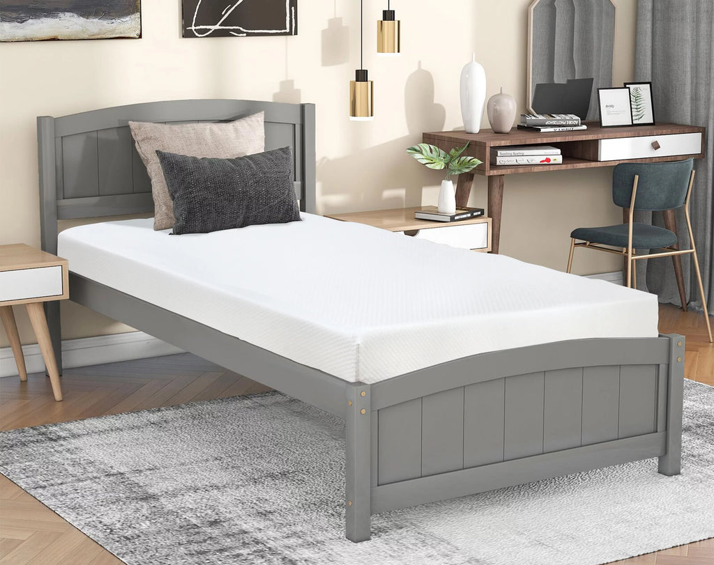 6 Inch King Size Medium Firm Memory Foam Mattress I62576
