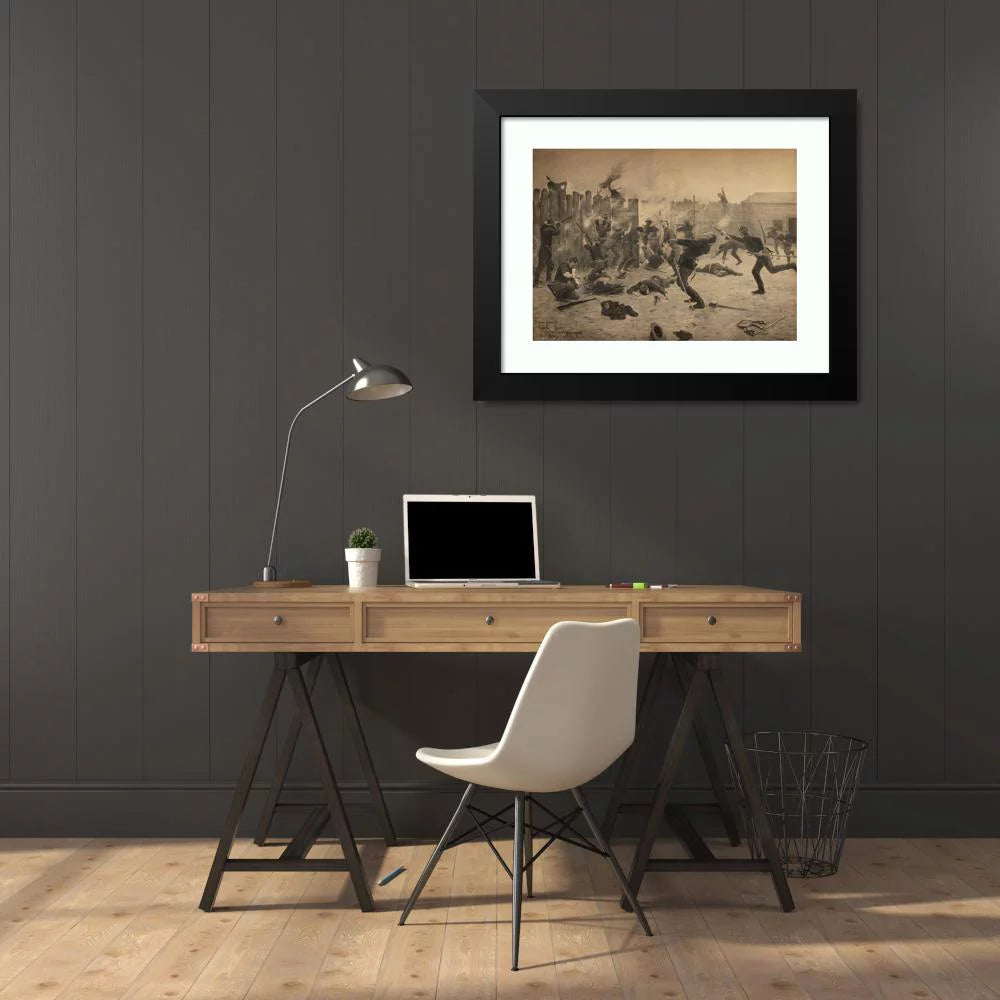 Black Framed Museum Art Print O67385