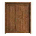 Solid Wood Interior Double Pocket Doors G44923