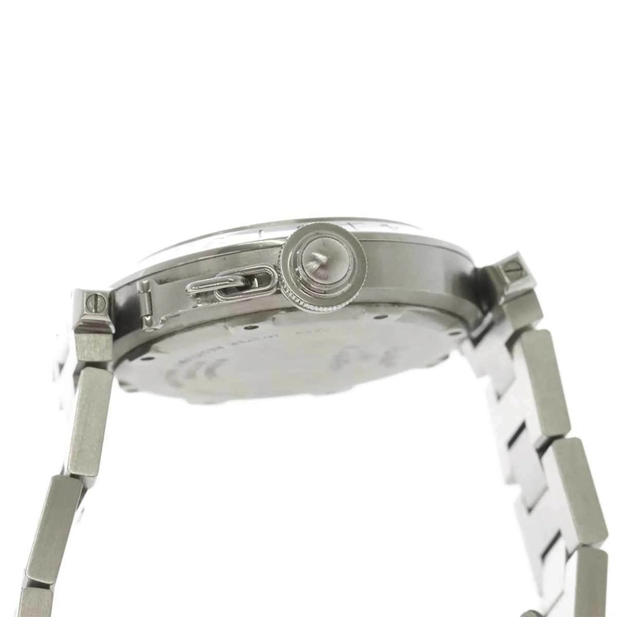 Pre-Owned Silver Dial Automatic GMT Watch B491382