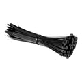 Black 8 in. UV-Resistant Cable Ties 100-Pack P641201