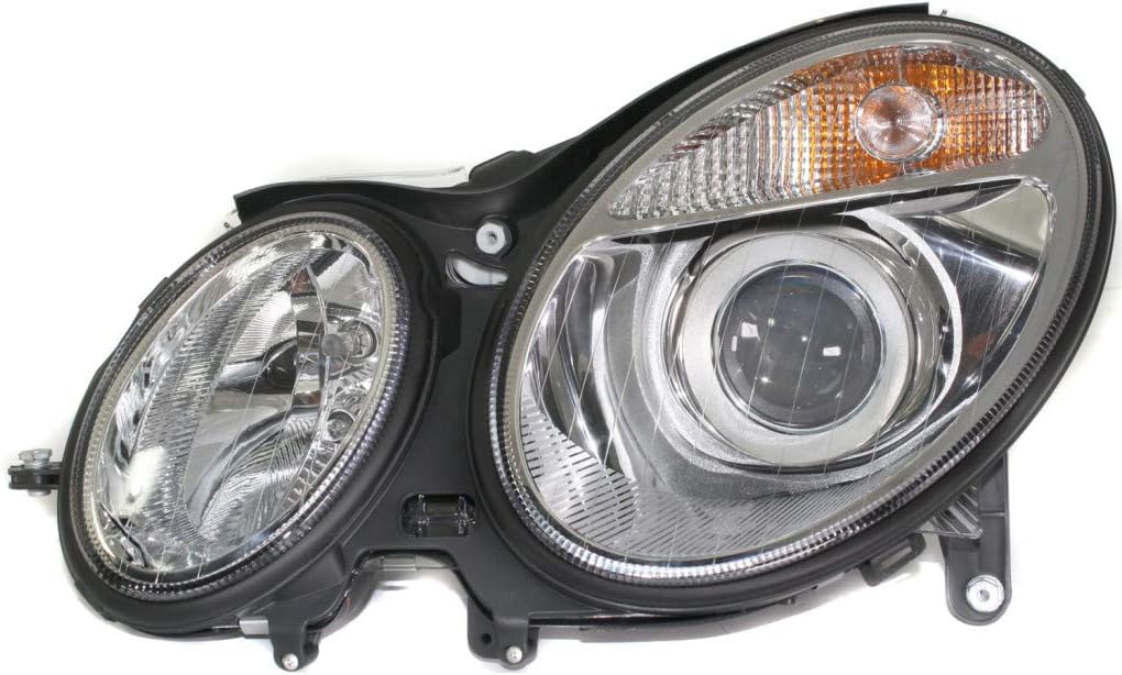 Passenger Side Halogen Headlight Assembly for Mercedes-Benz E500 2003-2006 Sedan D588