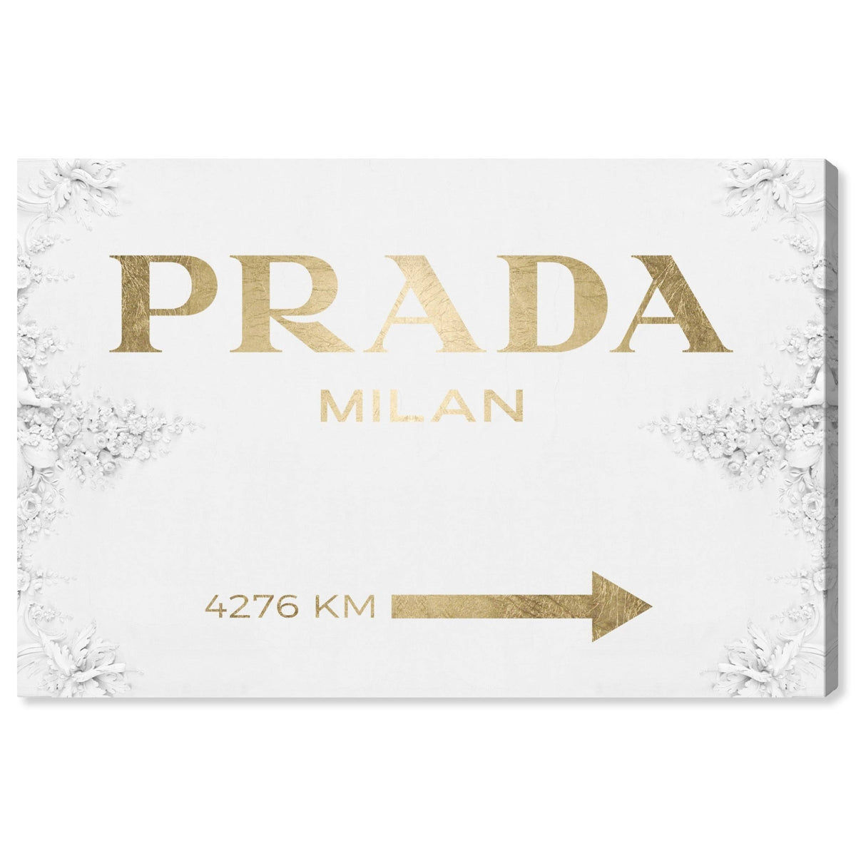 Gold Canvas Art (24 x 16) I4880