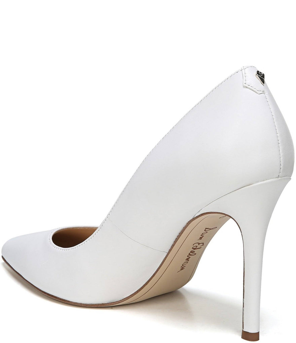 Nude Leather Pumps M247