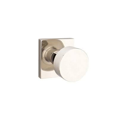 Passage Round Knob with Square Rose R1971