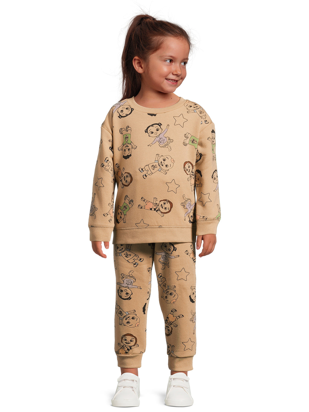 Toddler Pullover and Jogger Pants Outfit Set, 2-Piece X766829