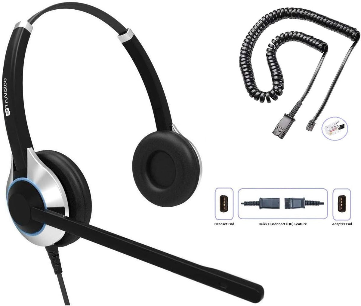 HD Headset with Noise Canceling Microphone & HD Speakers A32638