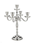 Classic Nickel Plated Candelabra 5 Light I18995