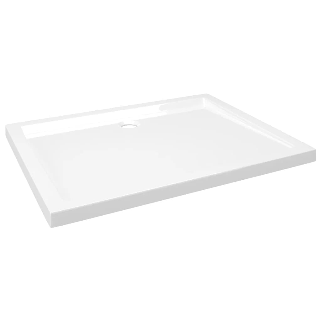 ABS Rectangular Shower Tray with Center Drain X188