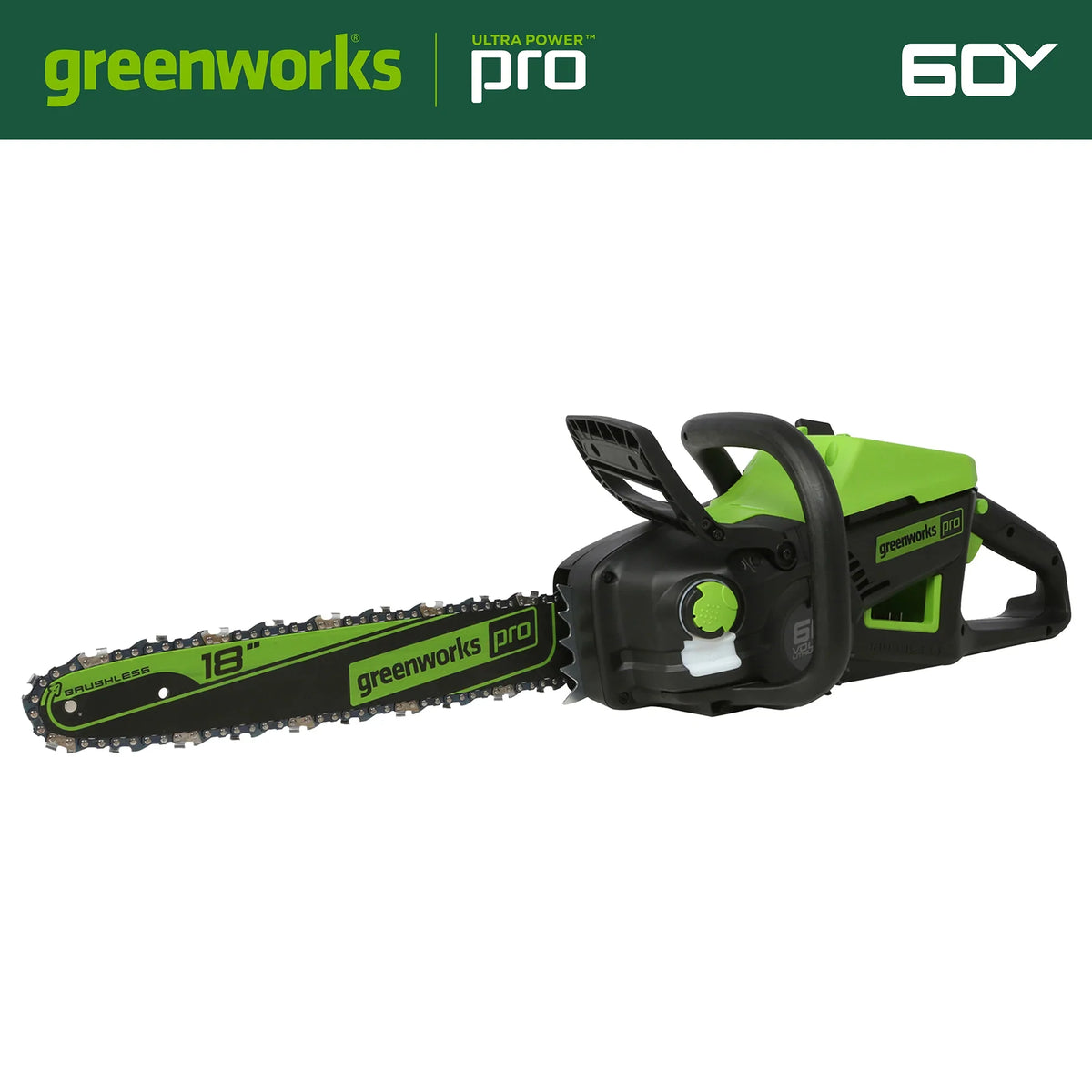 60V Cordless Chainsaw with Battery & Charger W6910