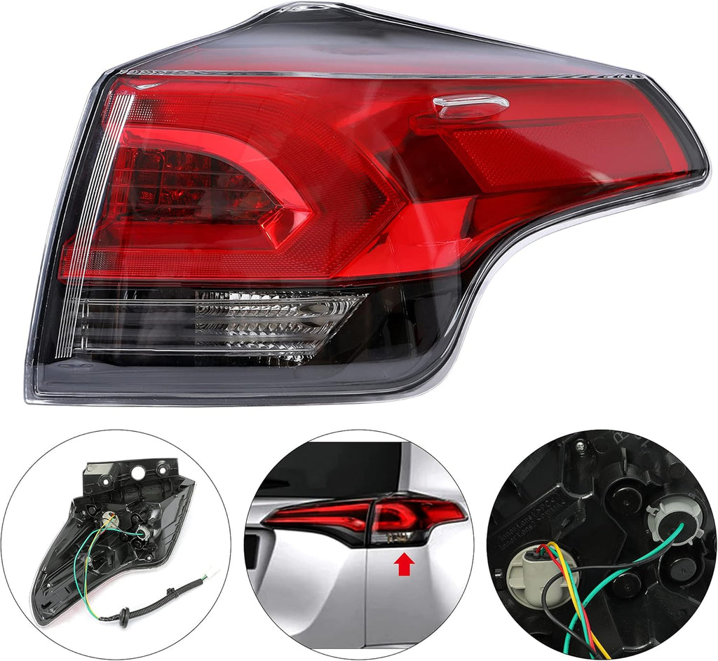 Rear Lamp Assembly with Bulb Q646