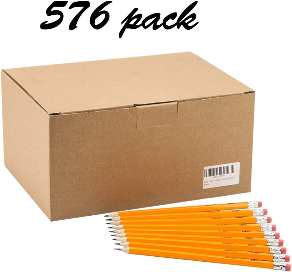 576 Pencils Pre-sharpened Yellow HB Pencils N65459