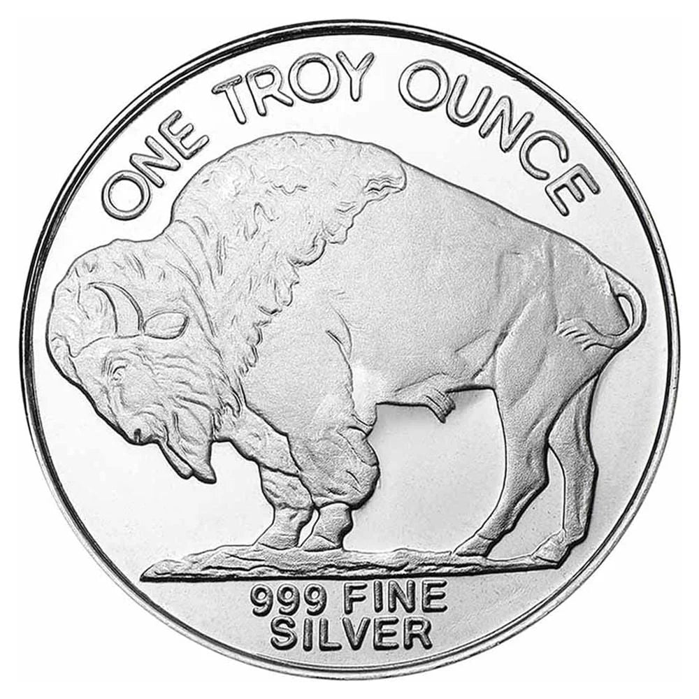 1 oz Silver Round Buffalo C548