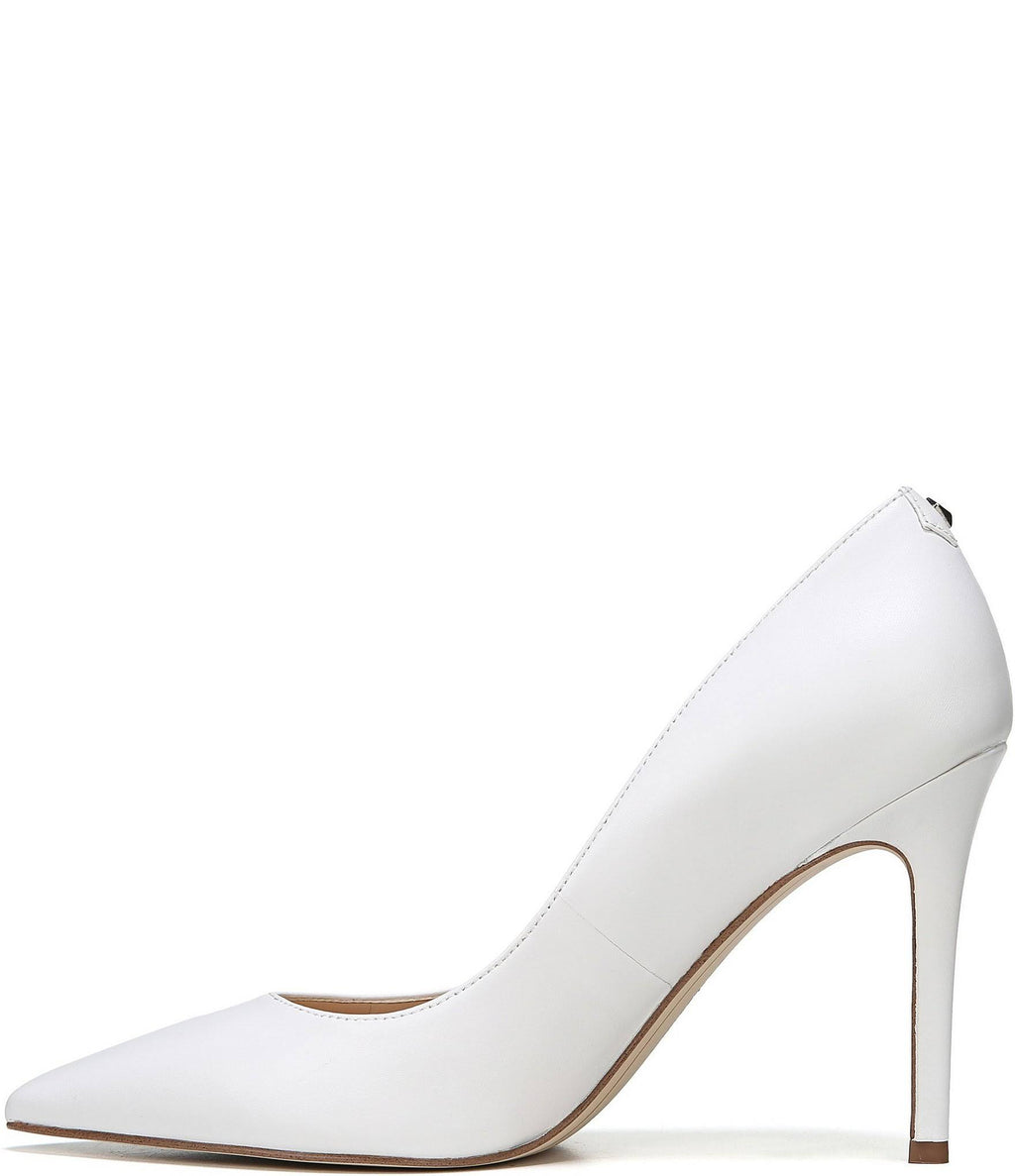 Nude Leather Pumps M247