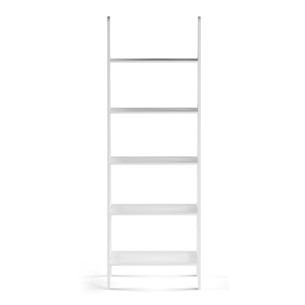 Espresso 5-Shelf Ladder Bookcase D499