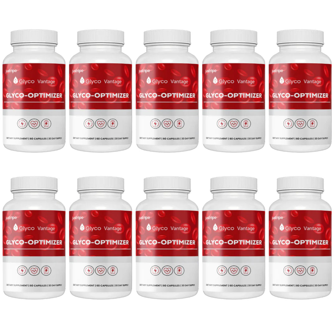 Blood Sugar & Pressure Supplement 10 Bottles J480