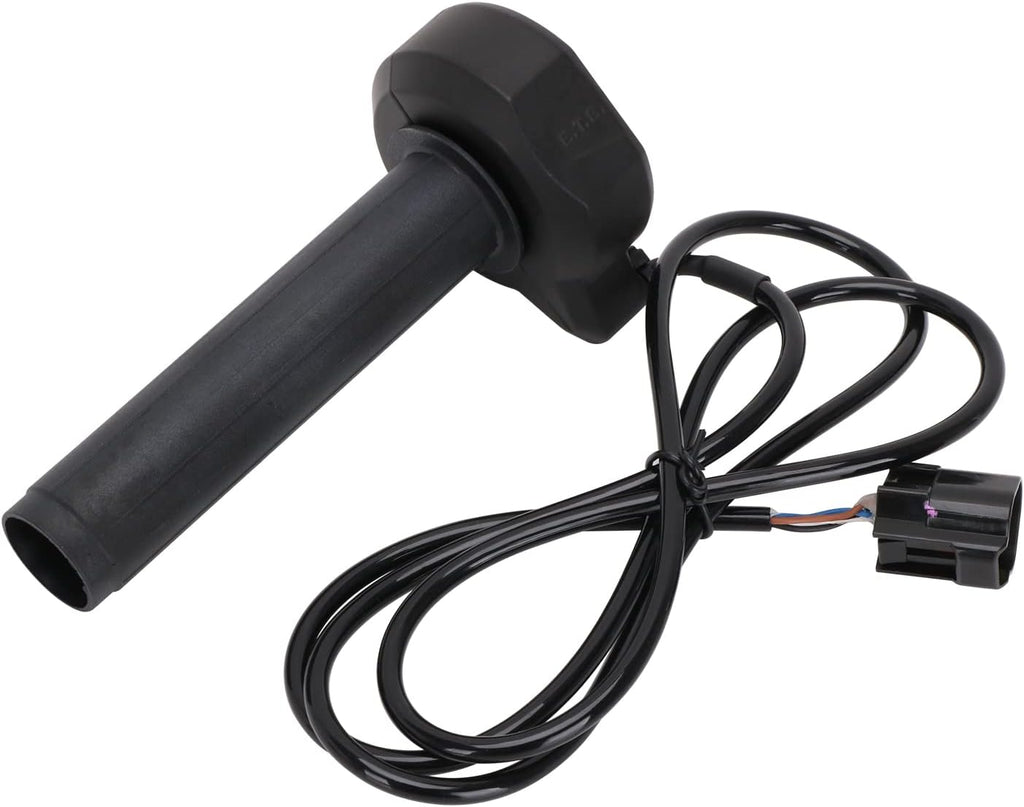 Aluminum + Plastic Motorcycle Throttle Grip O61734