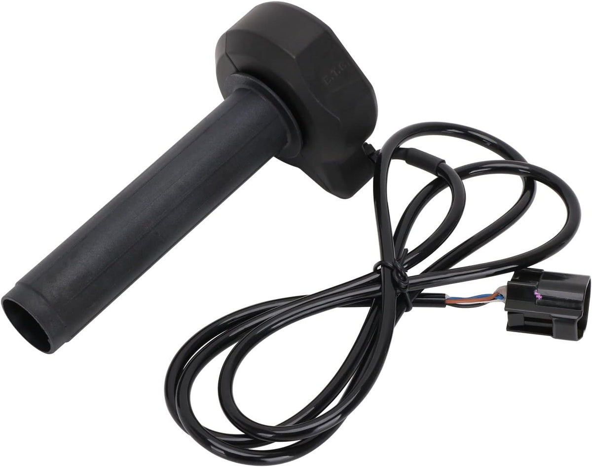 Aluminum + Plastic Motorcycle Throttle Grip O61734