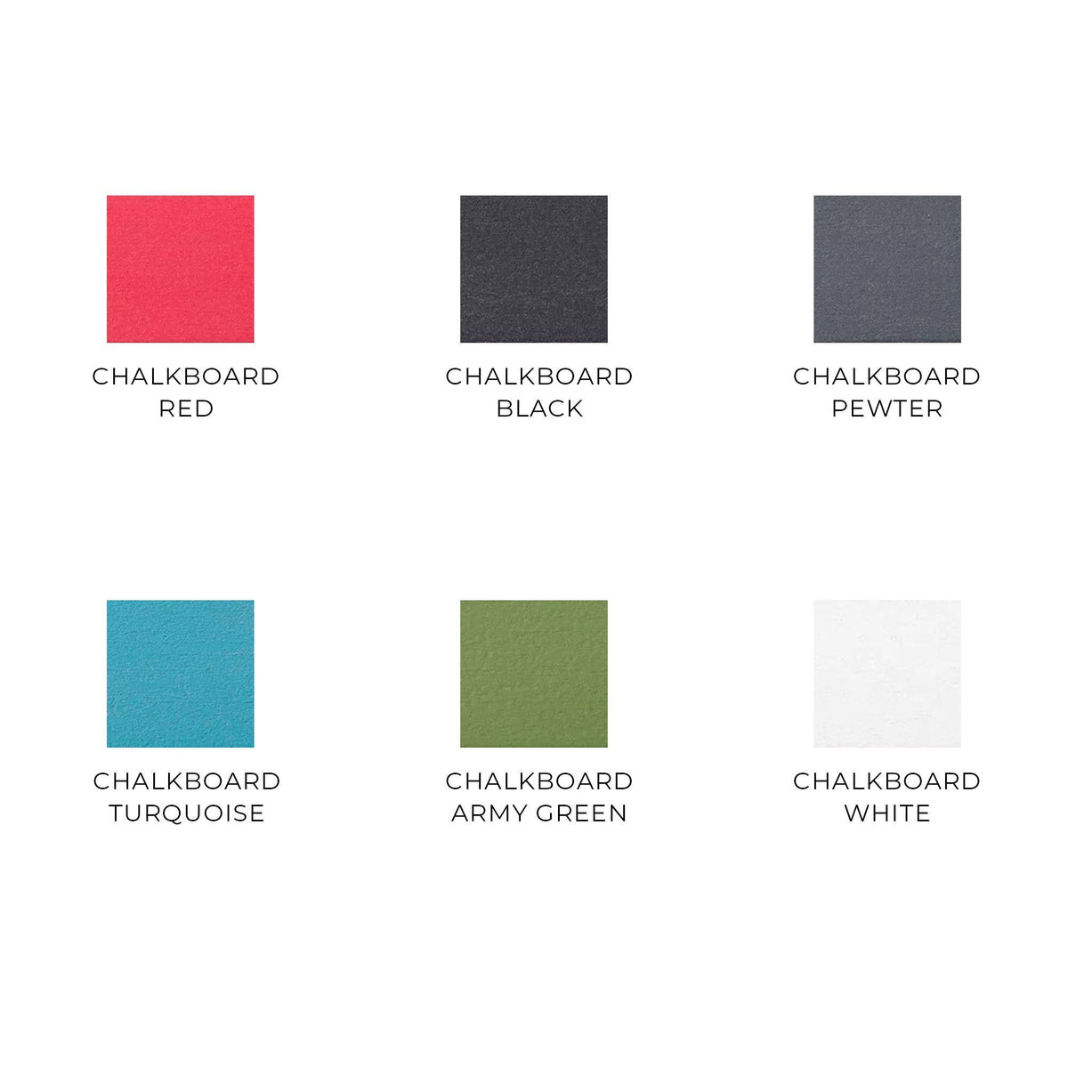 Red Painted Wood Frame Chalkboard L618460