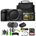 Nikon Z30 Mirrorless Camera + Soft Case + Cleaning Kit + Memory Card Wallet + 64GB Card + Card Reader + Hand Strap + Tripod L91712