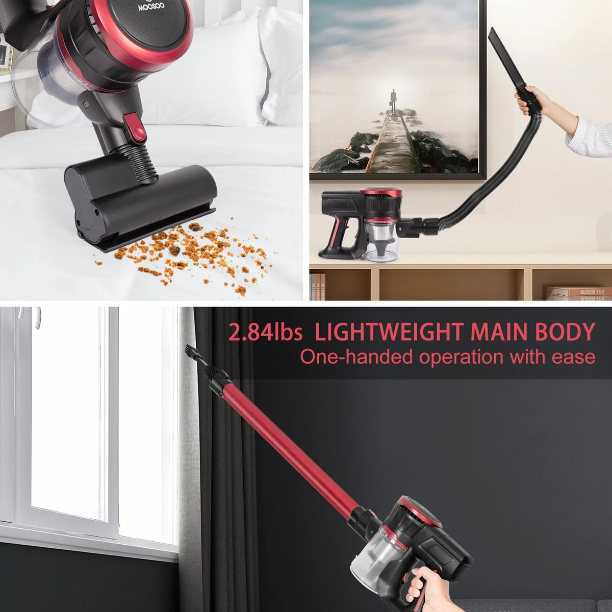 Cordless Stick Vacuum Cleaner 23Kpa I865
