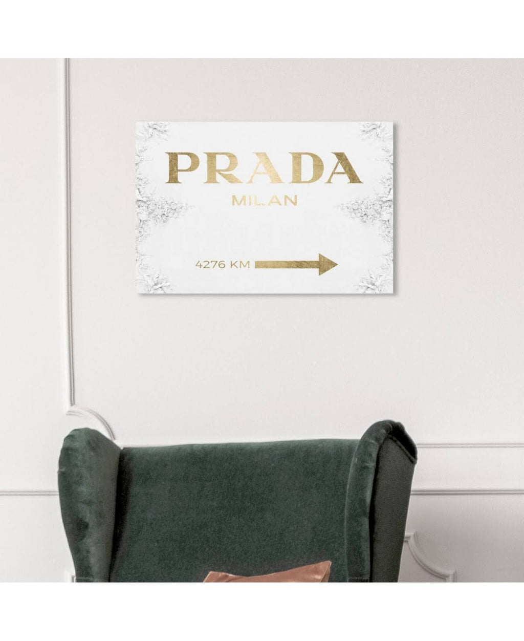 Gold Canvas Art (24 x 16) I4880