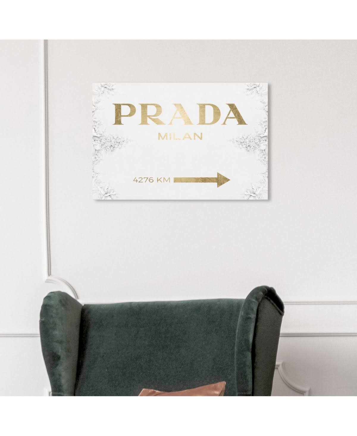 Gold Canvas Art (24 x 16) I4880