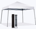 Portable Pop Up Canopy Tent 8x8 White Z94353