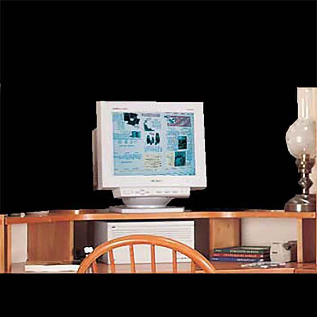 Corner Shelf Pine Computer Monitor Shelf W804718