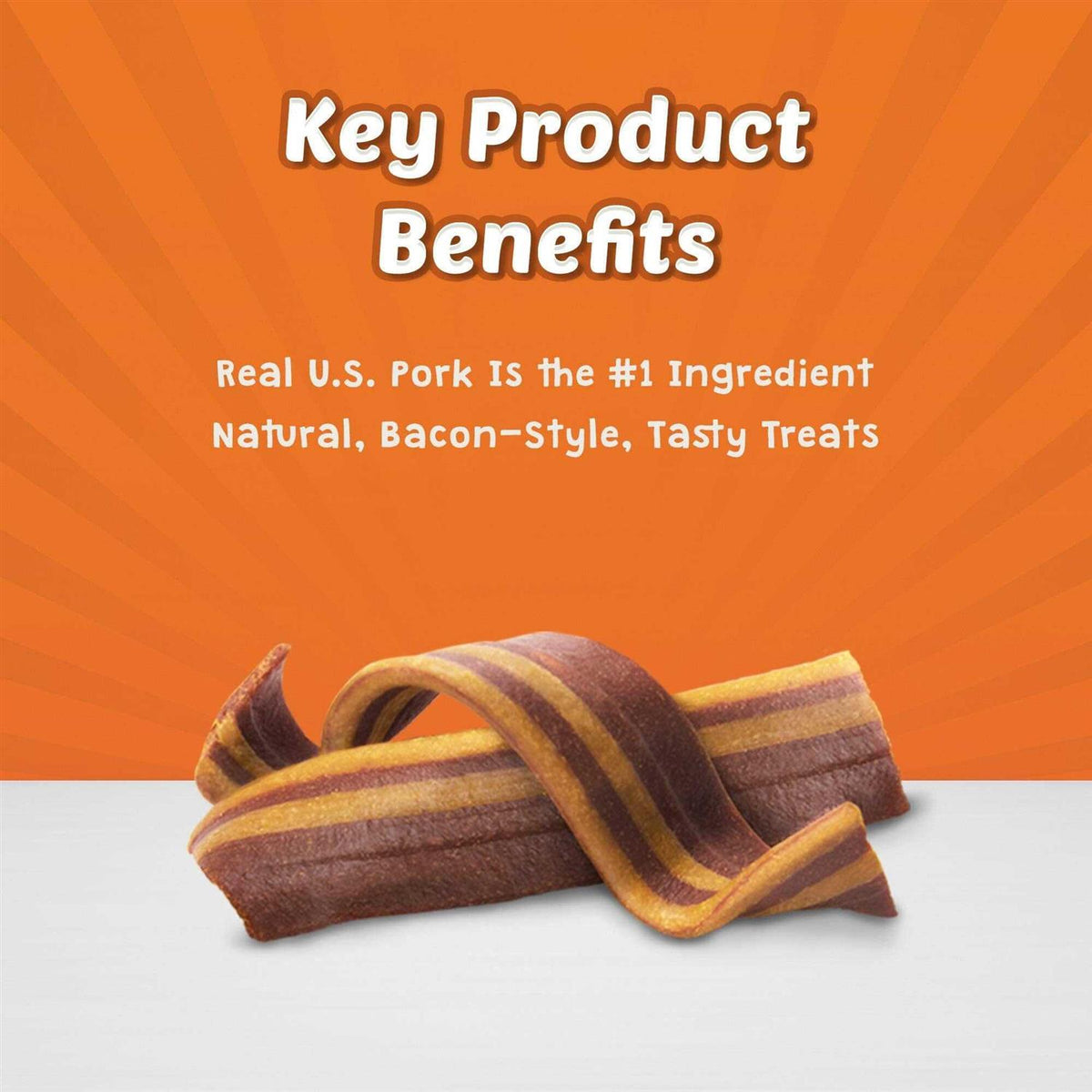 Bacon-Style Dog Treats W52523