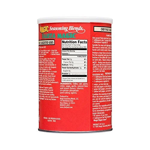 Fajita Seasoning 24-Ounce Canister Z53248