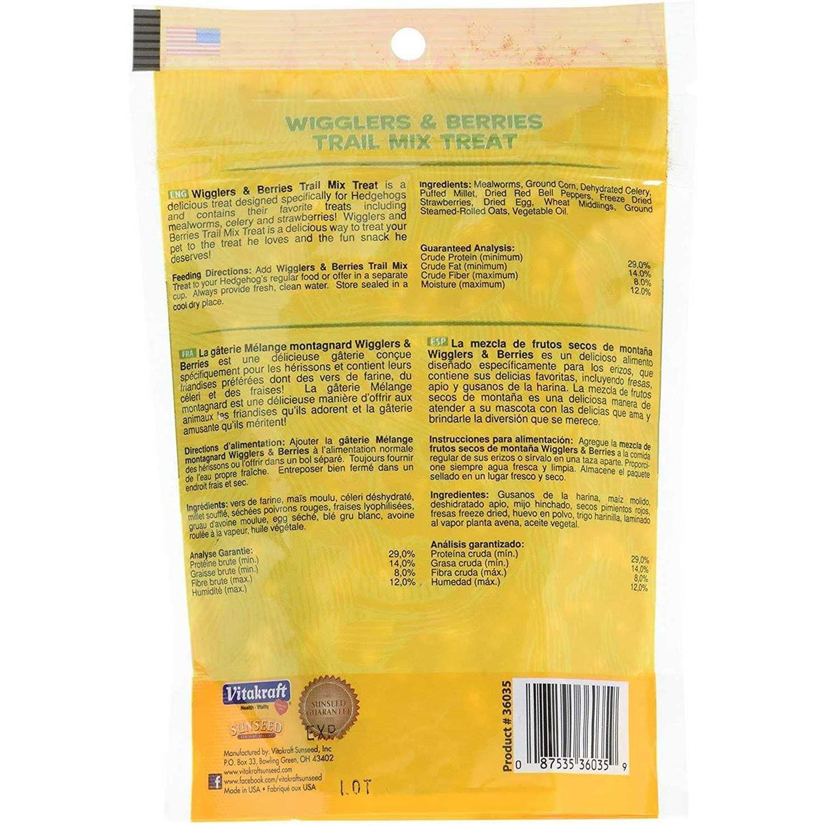 Hedgehog Treat B802