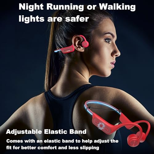 Bone Conduction Open-Ear Bluetooth Headphones with 32GB MP3 IP68 Waterproof Y354500