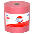 Red Jumbo Roll Reusable Wipes, 475 Sheets T8182