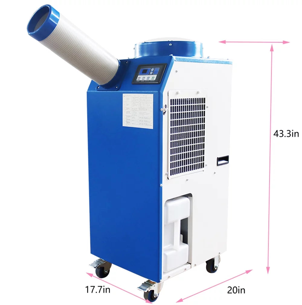 Portable Industrial Air Conditioner 11900Btu/h 220V X8651