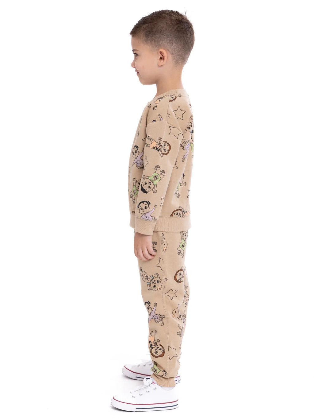 Toddler Pullover and Jogger Pants Outfit Set, 2-Piece X766829