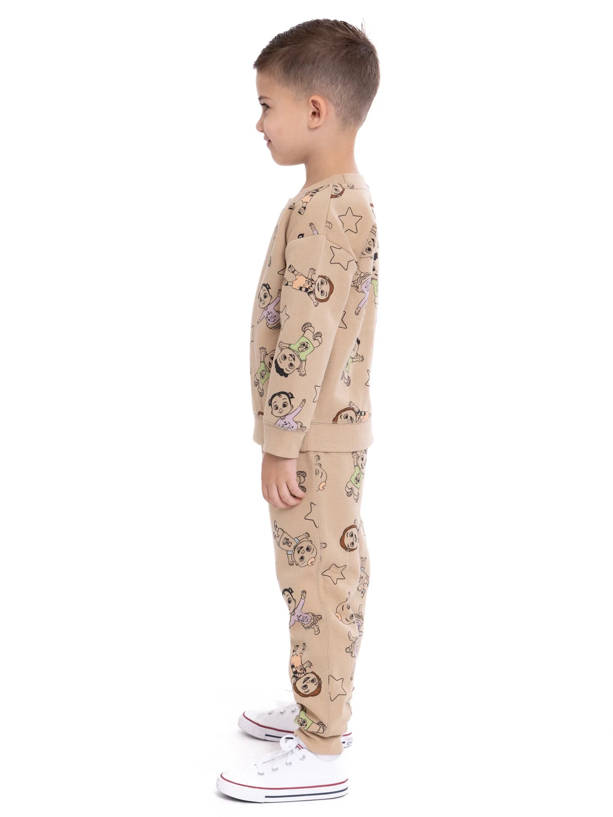 Toddler Pullover and Jogger Pants Outfit Set, 2-Piece X766829