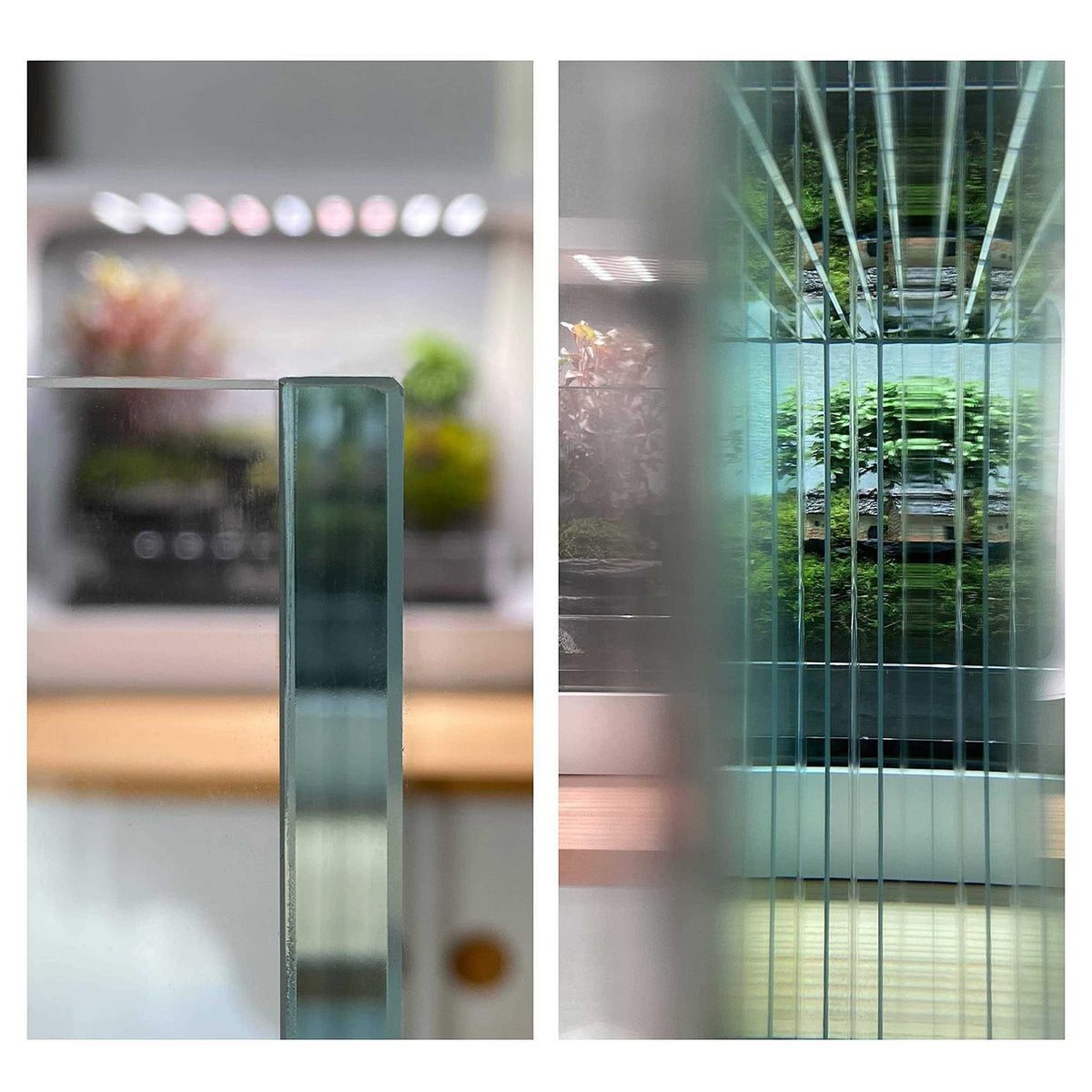 1.6 Gallon Rimless Low Iron Glass Aquarium Tank F703065