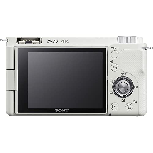 White Mirrorless Camera with 16-50mm Lens L5830