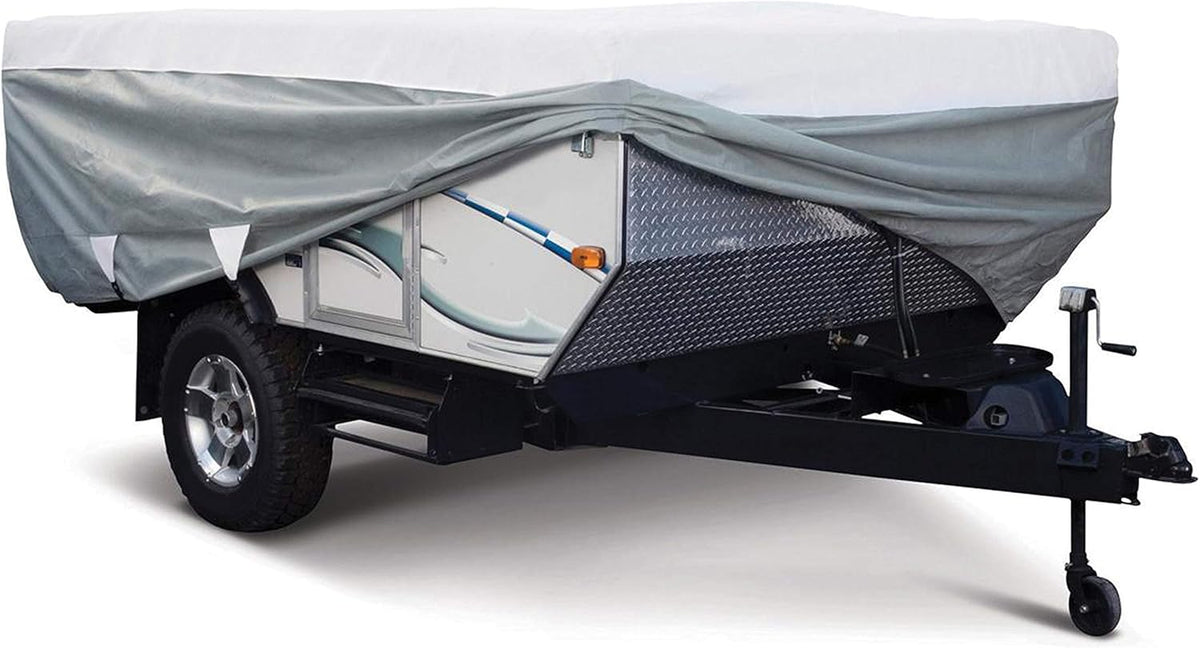 Deluxe Pop-Up Camper Trailer Cover, Fits 8' - 10' Trailers H41341