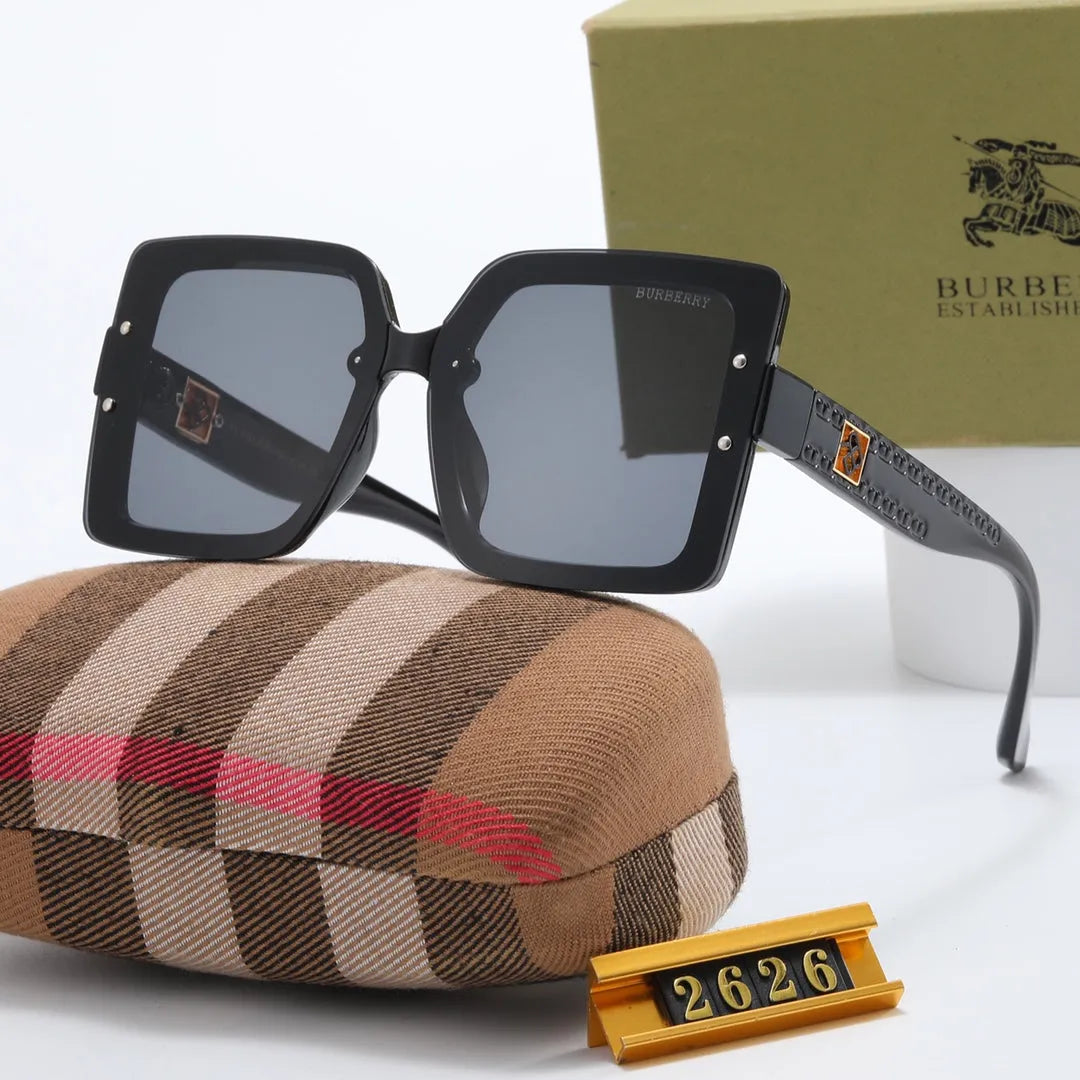 Square Frame Gradient Lens Polarized Sunglasses K291732