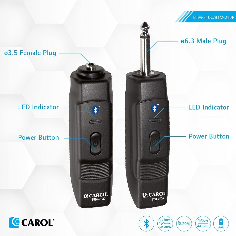Plug-on Microphone Wireless System with Bluetooth Wireless Transmission N152871