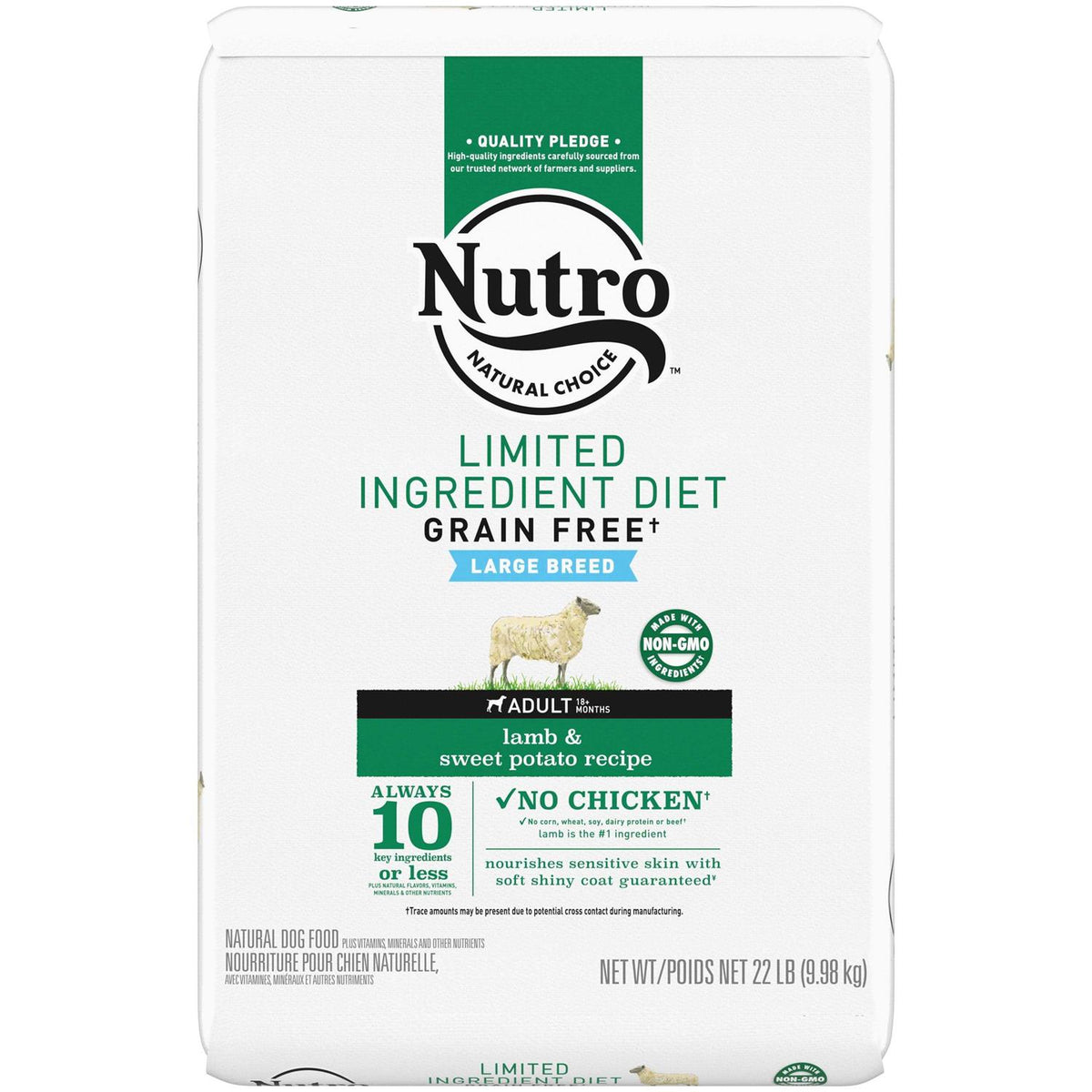 Limited Ingredient Diet Dry Dog Food Lamb & Sweet Potato Q863