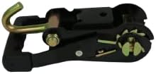 Black Handle Ratchet with Finger Hook W161