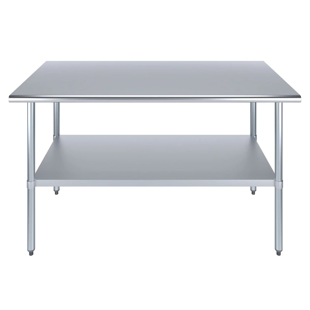 Stainless Steel Work Table with Undershelf X38340
