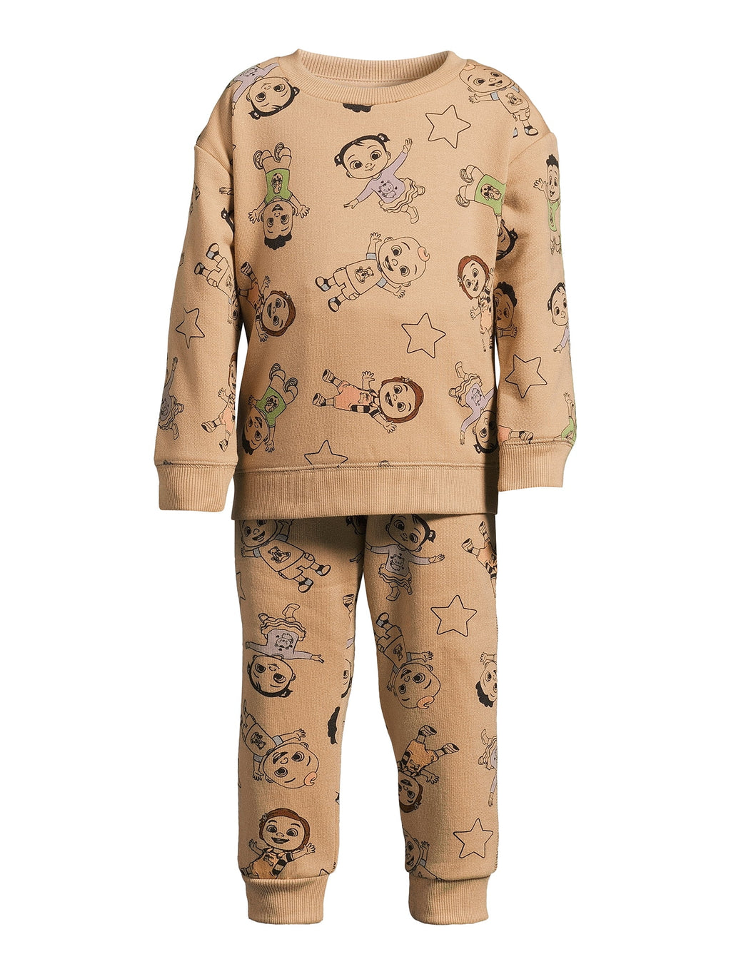 Toddler Pullover and Jogger Pants Outfit Set, 2-Piece X766829