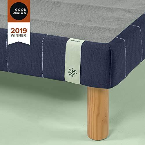 Navy Metal King Mattress Foundation S14482