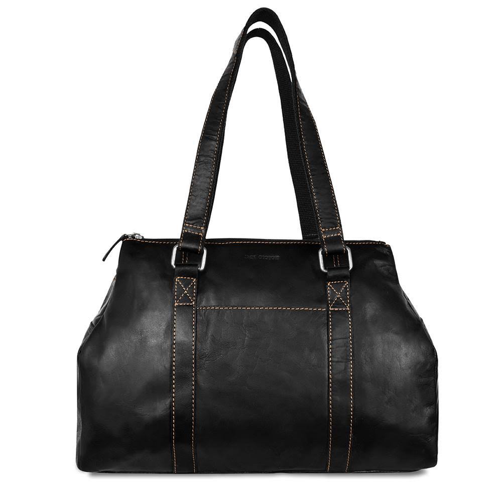 Black Satchel Handbag R527