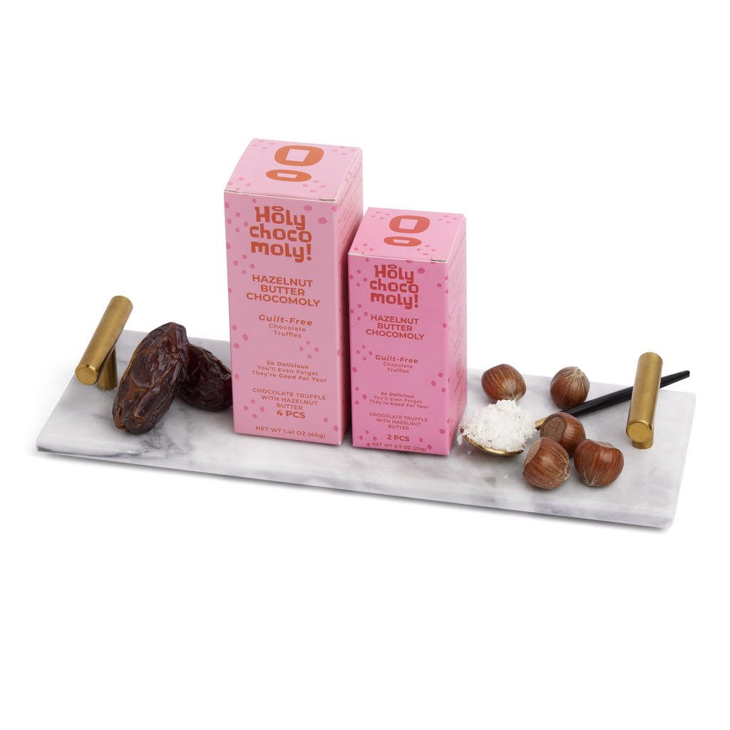 4 Pack Hazelnut Butter Chocolate Truffles Q160196
