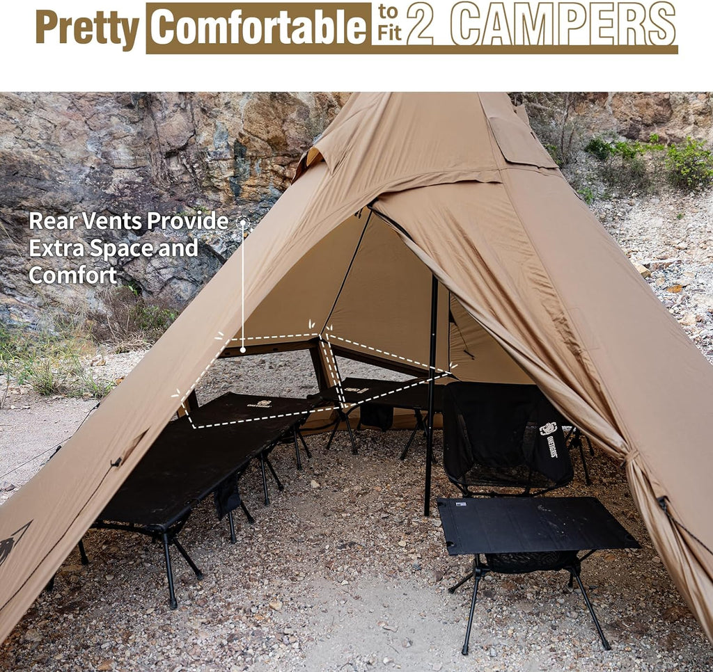 2-6 Person Hot Tent with Stove Jack B629228
